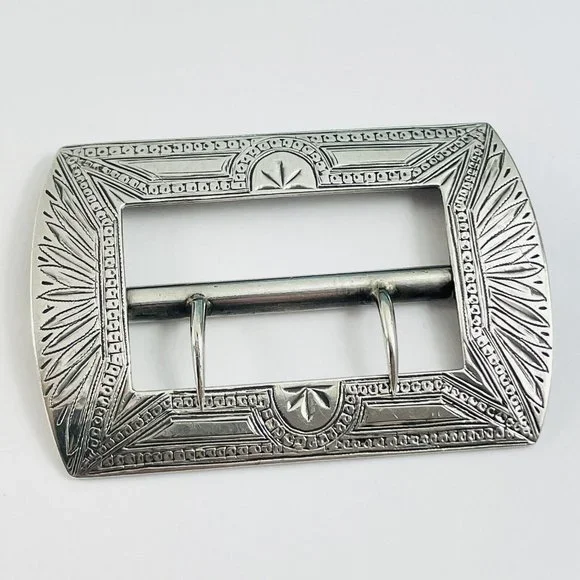 Tiffany sterling silver belt buckle cheap